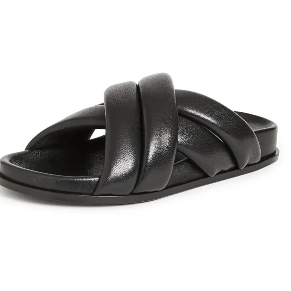 Anine Bing Lizzie Slides in Black, EU Size: 40 - Picture 5 of 10